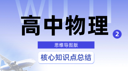 高中物理核心知识点详解（内附思维导图汇总）