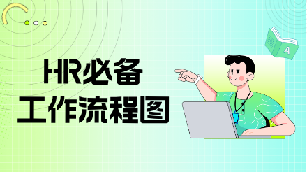 企业HR必须掌握的的六个工作流程图