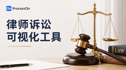 律师诉讼可视化工具：用ProcessOn绘制案件时间轴、诉讼流程图和关系图
