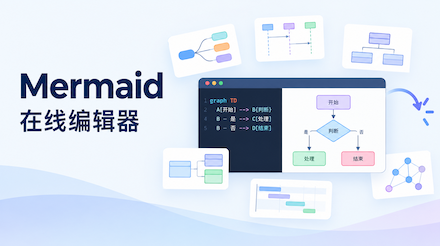 Mermaid在线编辑器 - Mermaid语法一键生成流程图、时序图、类图等21种图形