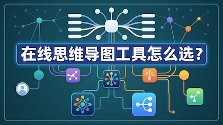 在线思维导图工具怎么选？5 款主流工具协作、导出与模板对比